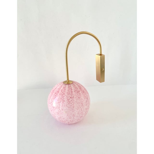 Pink Tulipano Murano Wall Lamp from La Murrina, 1990s For Sale - Image 6 of 18