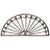 Mid 19th Century Antique Wrought Iron Decorative Transom or Window Guard For Sale - Image 12 of 12