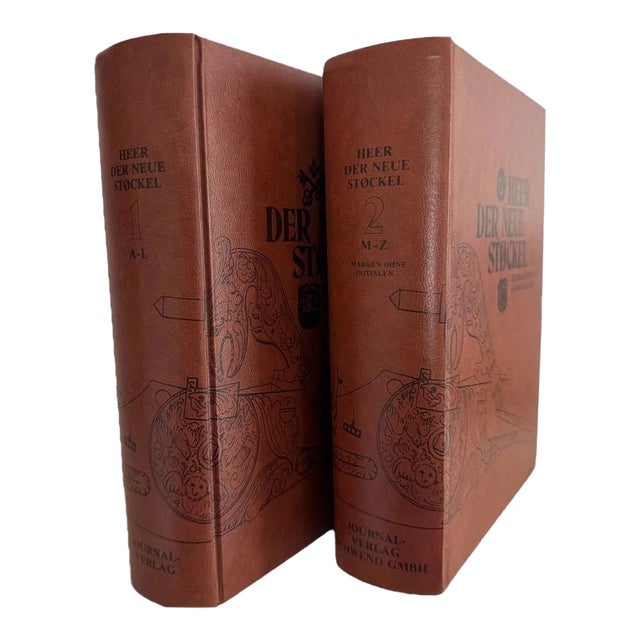 1980s Eugene Heer’s Comprehensive List of Firearms Makers, Neue Stockel vols 1 & 2 For Sale