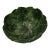 Late 20th Century Vietri Majolica Round Green Ceramic Bowl Made in Italy For Sale