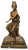 Neoclassical Style Bronze Lady on Detailed Plinth Base, 20th Century For Sale