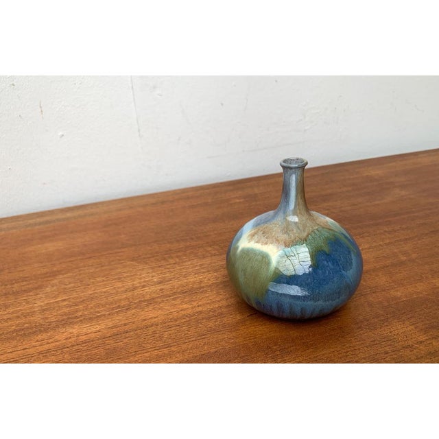 Ceramic Mid-Century German Studio Pottery Vase by Janne Reckert-Cordua, 1960s For Sale - Image 7 of 16