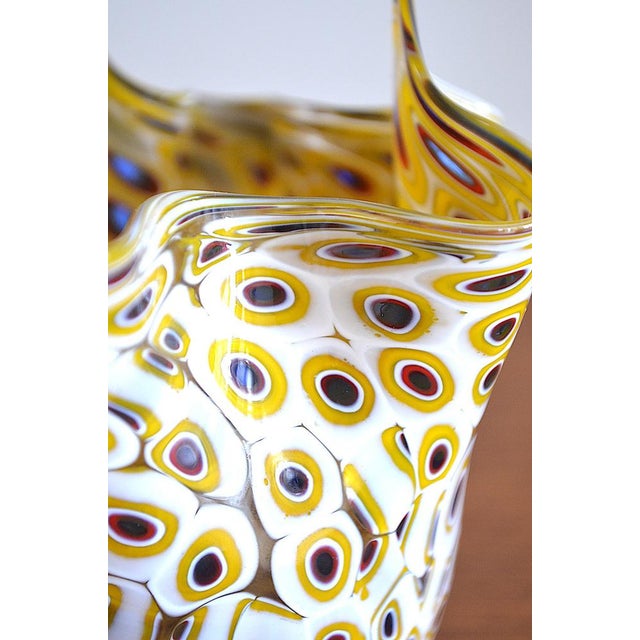 Murano Glass Handkerchief Vase by Venini, 1960s For Sale - Image 15 of 16