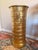 Brass Vintage Hammered Brass Lion Head Umbrella Stand For Sale - Image 8 of 8