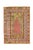 House of Séance - 1880s Antique Anatolian Wool Pile Temple Prayer Small Accent Hand-Knotted Rug - 3′11″ × 5′7″ For Sale - Image 10 of 10