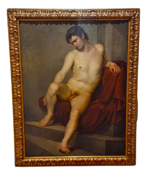 Luigi Sabatelli, Nude Man, 1800s, Oil on Canvas