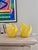 Bright Yellow Pop Table Lamps, 1980, Set of 2 For Sale - Image 4 of 5