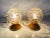 Mid-Century Modern Vintage Glass Table Lamps, 1970s, Set of 2 For Sale - Image 3 of 8