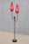 Swedish Modern Floor Lamp in Metal and Brass with Teak, 1950 For Sale - Image 4 of 13