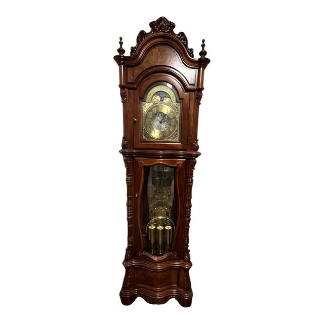 1990s Ridgeway Grandfather Clock For Sale