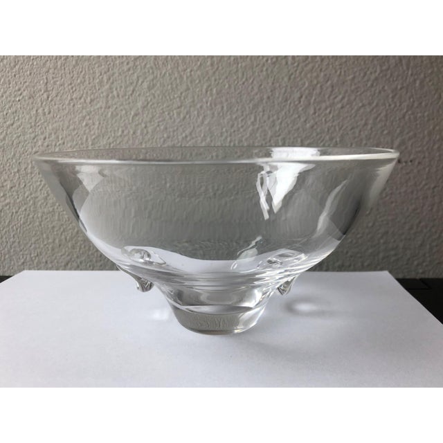 Steuben Glass Steuben Glass Talisman Bowl #8061, Mid 20th Century For Sale - Image 4 of 4