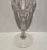 American Vintage Fostoria Meadow Rose Crystal Water Goblets- Set of 3 For Sale - Image 3 of 8