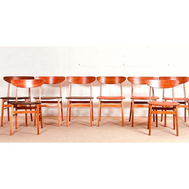Model 210 Dining Chairs from Farstrup, 1950s, Set of 6 For Sale - Image 16 of 17