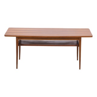 Vintage Wooden Coffee Table, 1950s For Sale