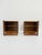 Pair of 1960s Mid-Century Modern Walnut Geometric Nightstands For Sale In New York - Image 6 of 16