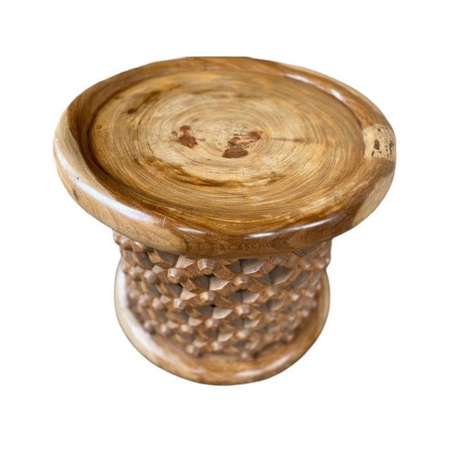 Brown Handcrafted Coffee Table by Delgo Ako For Sale - Image 4 of 11