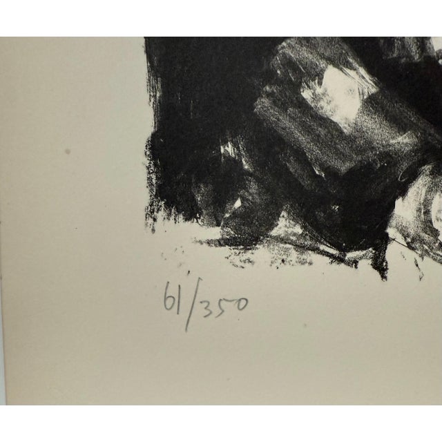 Arbit Blatas, Lithuanian French Artist Arbit Blatas Lithograph Marc Chagall School of Paris, 1962 For Sale - Image 4 of 7