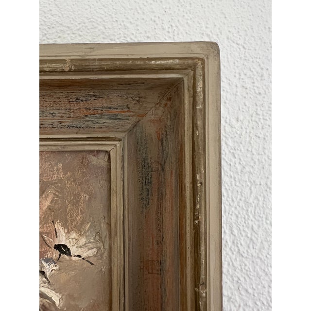 Benjamin II Vautier, Parchemin rouge, 1956, Oil on Cardboard, Framed For Sale - Image 8 of 11