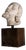 Girolamo Ticciati, Italian School Head of a Bearded Man with Long Hair, 1700s, Marble For Sale