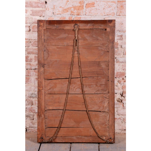 Empire Wall Mirror in Walnut, Austria, 1870s For Sale - Image 9 of 12