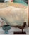 Stunning mid-century modern ceramic pedestal bowl/chalice designed by legendary artistic director Aldo Londi for Bitossi...