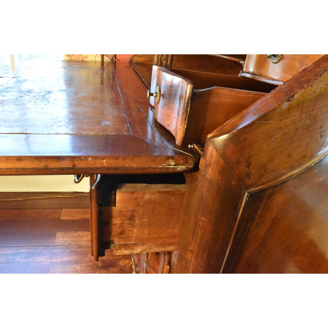 18th Century Robust Fruitwood Secretary of the Louis XV Period For Sale In Minneapolis - Image 6 of 9