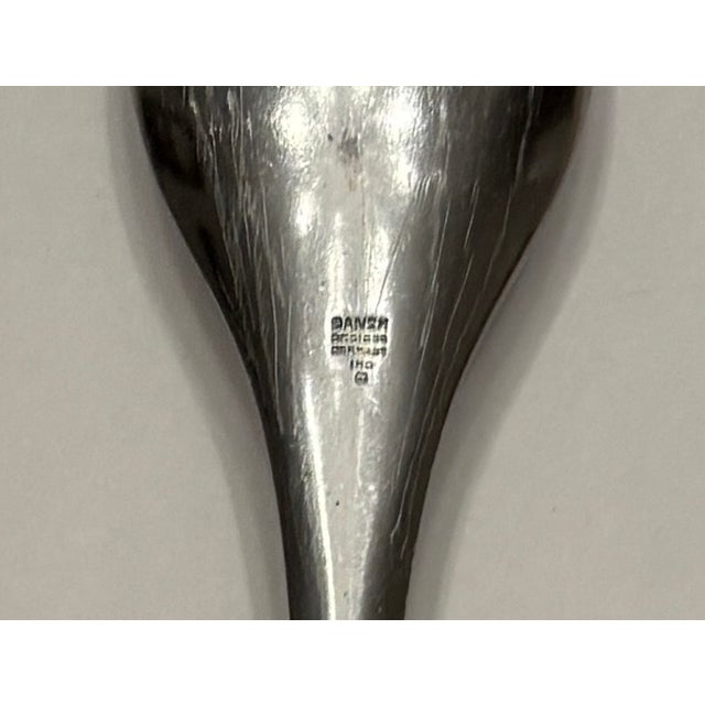 Mid-Century Modern Dansk 'Odin' Stainless Steel Flatware Jens Harald Quistgaard- 1 Spoon For Sale - Image 3 of 4