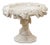 Vintage White Alabaster Pedestal For Sale