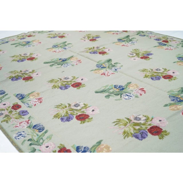 Early 21st Century French Aubusson Design Rug 6'0" X 9'0" For Sale - Image 5 of 10