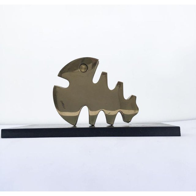 Painted Metal Abstract Life Sculpture, 1980 For Sale - Image 14 of 16