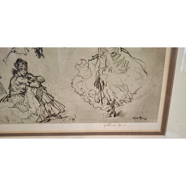 Figurative Flamenco Study – Signed Print by Sir William Russell Flint For Sale - Image 3 of 15