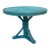 Vintage Mid Century Rattan Wicker Table With Spiral Pattern Table Top, & Glass Top & Tri-Pod Pedestal Base For Sale