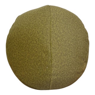 Qivuit Green Round Pillow For Sale