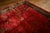 1920s 1920s Antique Pink Floral Open Field Modernist Knotted Wool Chinese Art Deco Rug For Sale - Image 5 of 9