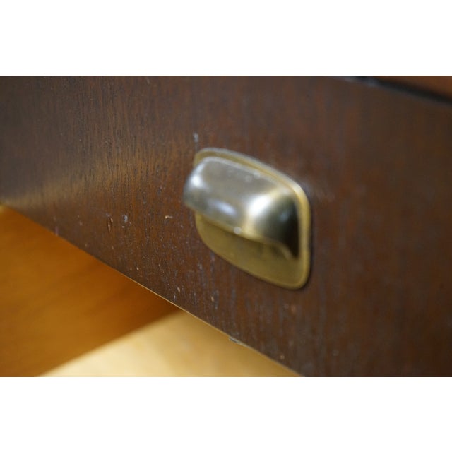 1960s Lovely Curved Mid-Century Buffet Attributed to Dunbar and Edward Wormley For Sale - Image 16 of 16