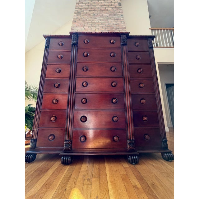 Traditional Tall Chest of Drawers by Ralph Lauren For Sale - Image 3 of 18