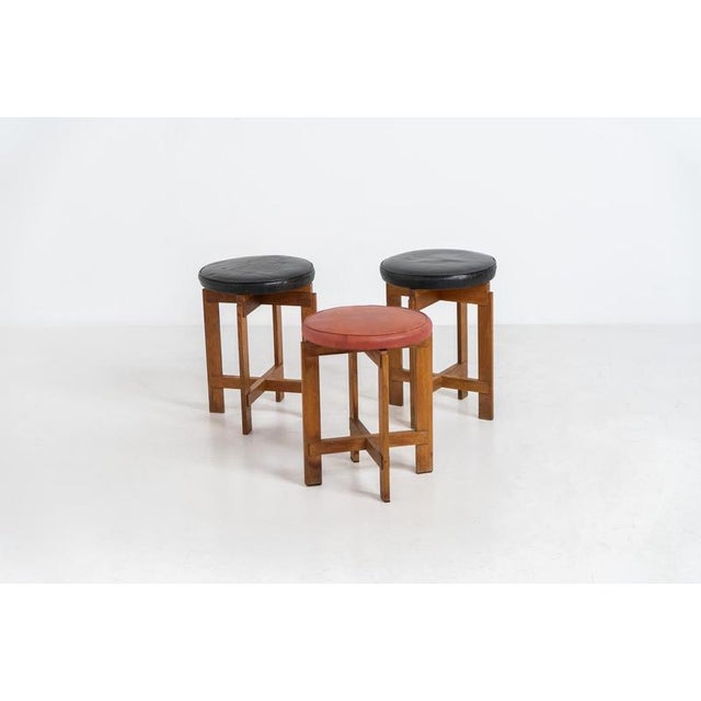 Stools by Uno & Östen Kristiansson for Luxus Vittsjö For Sale - Image 13 of 14