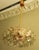 Gold-Plated Brass and Faceted Glass Chandelier from Kinkeldey, 1960s For Sale - Image 12 of 12