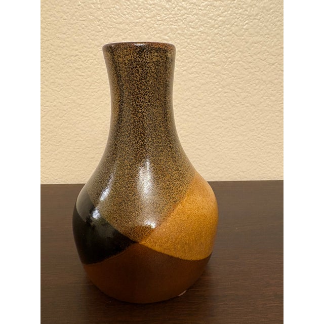 1980s MCM Clay "Pottery Craft Usa" Diminutive Vase For Sale - Image 5 of 10