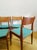Vintage Danish Chairs, 1950s, Set of 6, in Very Good conditions. Designed 1950 to 1959