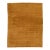 Apadana's Modern Gabbeh Hand-Loom Wool Area Rug in Earthy Yellow-Orange. For Sale