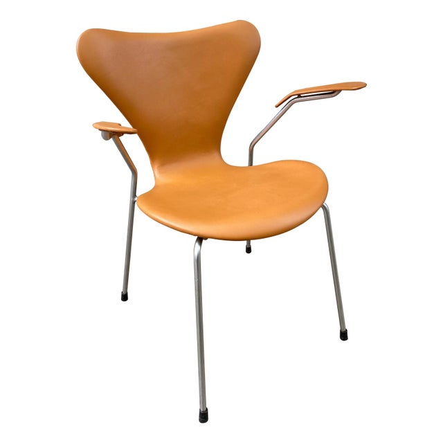1960s Vintage Arne Jacobsen for Fritz Hansen Armchair For Sale - Image 10 of 10