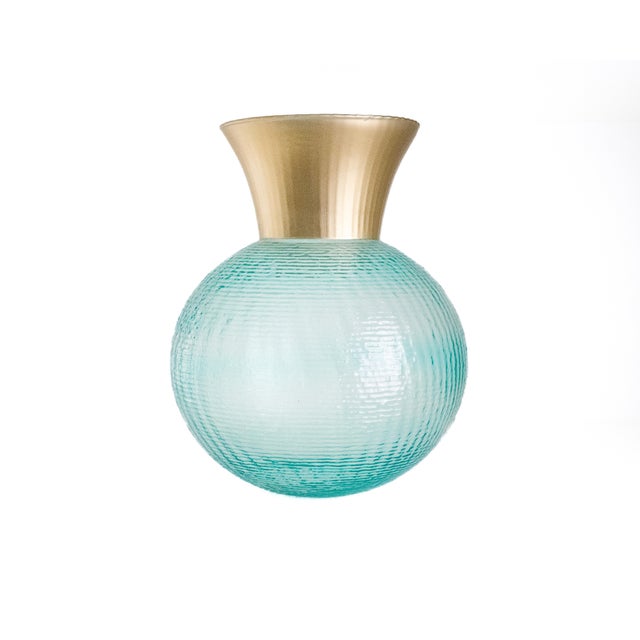 Early 21st Century Flower Vase by Mariana Iskra for Ribes Art of Glass For Sale - Image 5 of 5