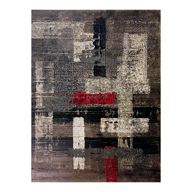 Fracture - Original Abstract Painting by J. Kent Martin For Sale