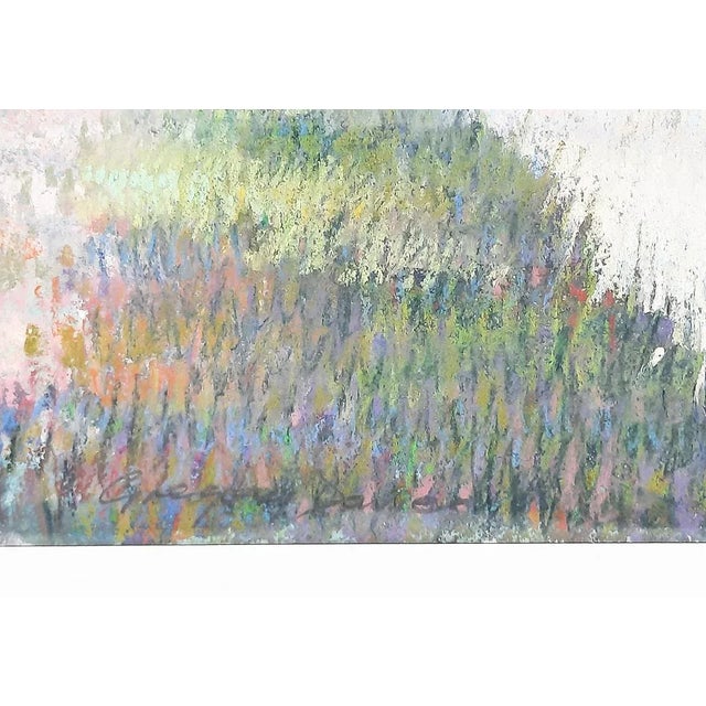 Gregory Davies, Landscape by the Water, 1970s, Pastel, Framed For Sale - Image 4 of 8