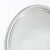 Glass Art Deco Streamlined Machined Age Minimal Round Reversed Etched & Beveled Mirror For Sale - Image 7 of 12