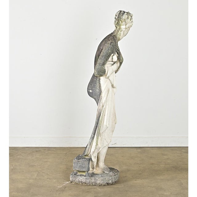 English Early 20th Century English Reproduction Statue of the Venus Italica For Sale - Image 3 of 15