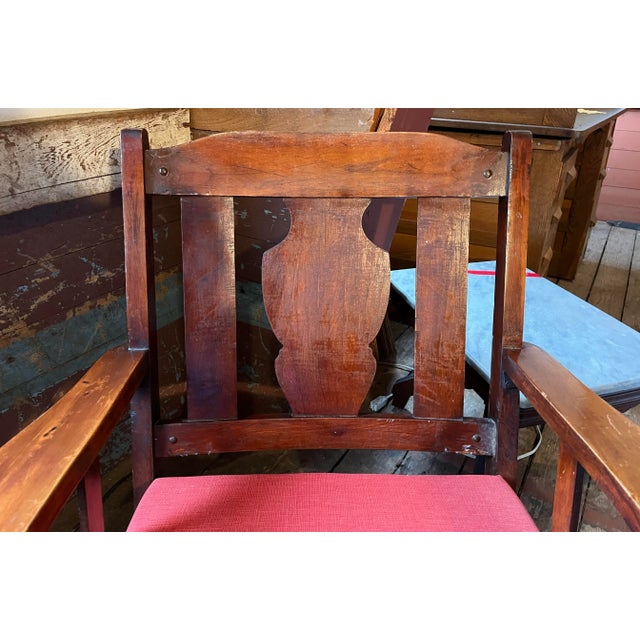 1950s Mid Century Armchairs With Cushions - Set of 2 For Sale In Boston - Image 6 of 12