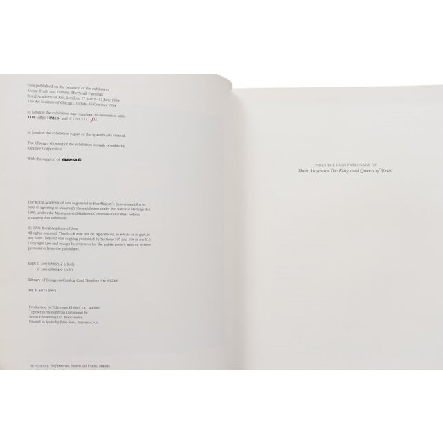 Truth and Fantasy, Goya - The Small Paintings. Softcover book, published in conjunction with the exhibitions held in...