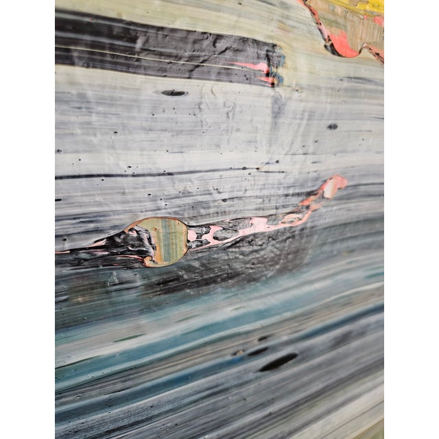 "Gemstones" Contemporary Original Acrylic Painting on Canvas by Evelina Cole For Sale In Dallas - Image 6 of 8